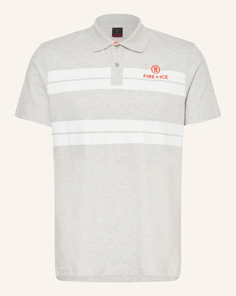 Bogner Fire & Ice Piqué-Poloshirt RAMON3 Grau