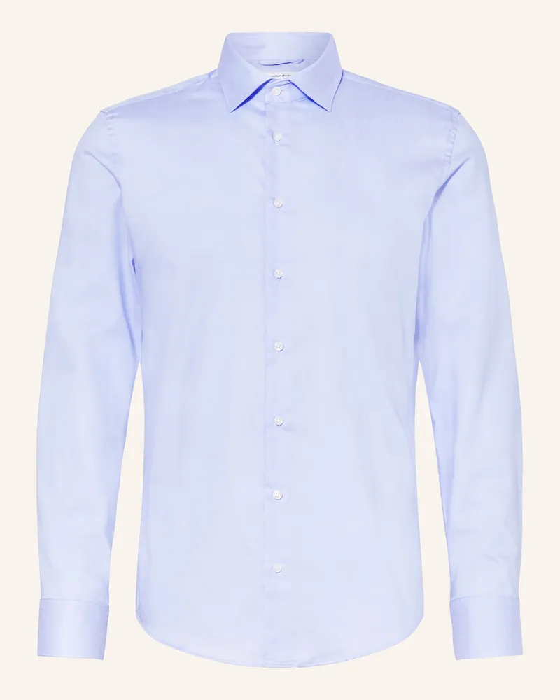 Seidensticker Hemd Slim Fit Hellblau