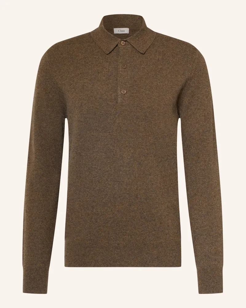 Chas Cashmere-Pullover braun Dunkelbraun