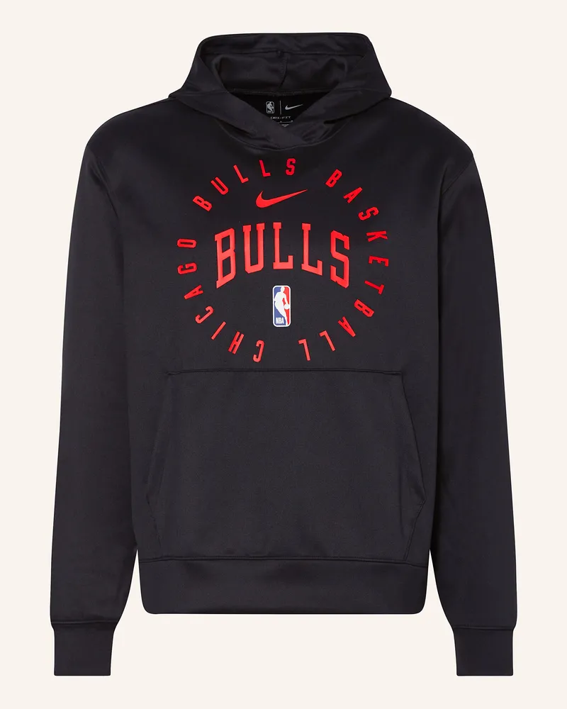 Nike Hoodie CHICAGO BULLS SPOTLIGHT Schwarz