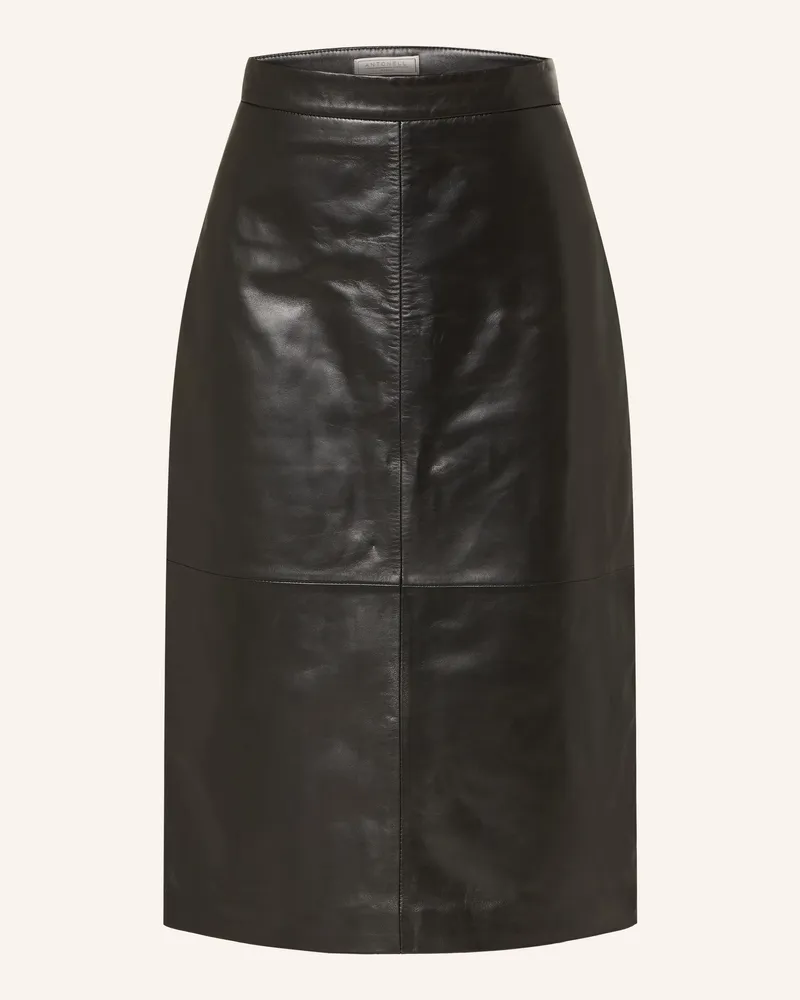Antonelli Firenze Lederrock Schwarz