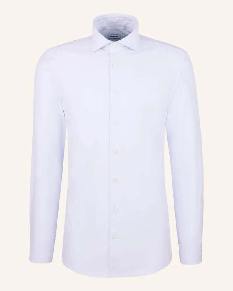 Seidensticker Casual Hemd Slim Fit Hellblau