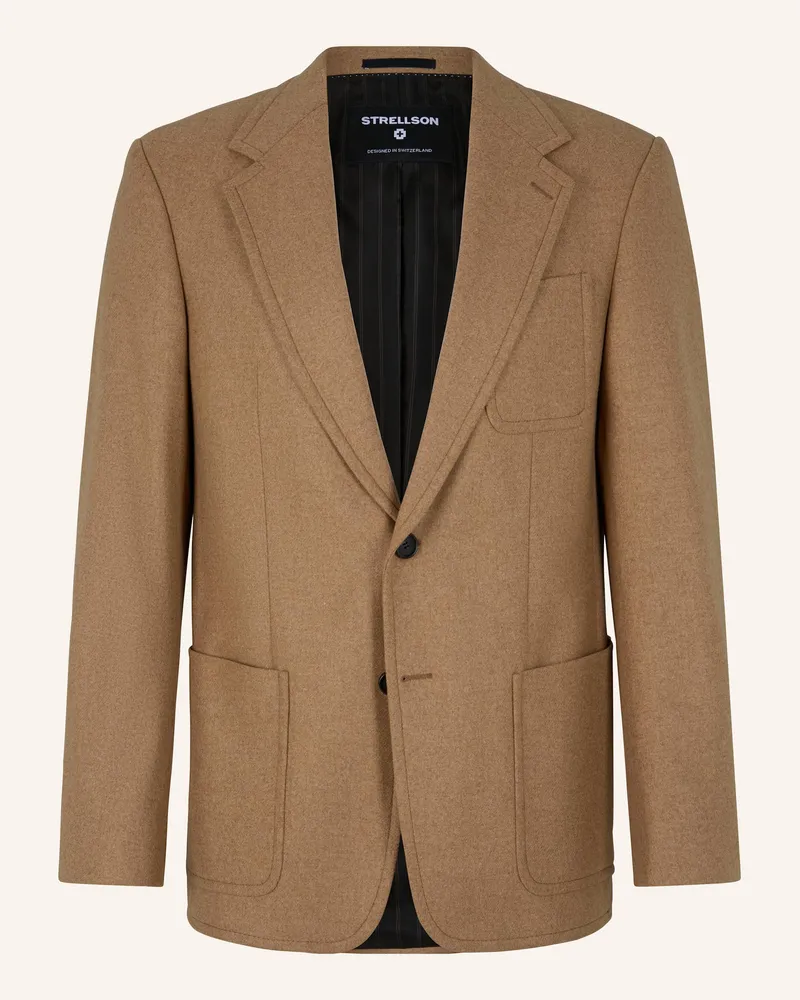 Strellson Sakko Rene Regular Fit braun Camel