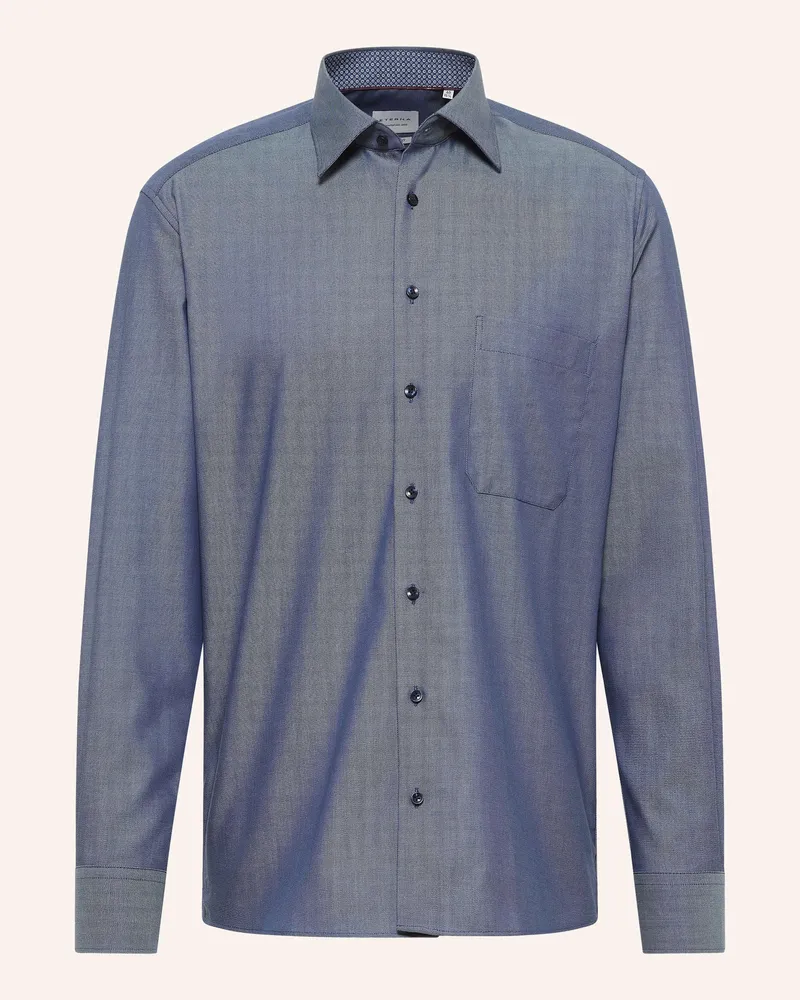 Eterna Hemd Comfort Fit Blau