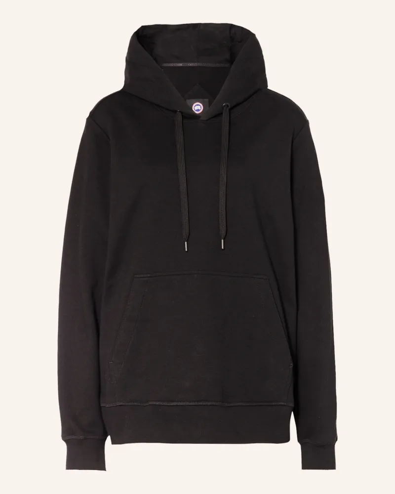 Canada Goose Hoodie Huron schwarz Schwarz
