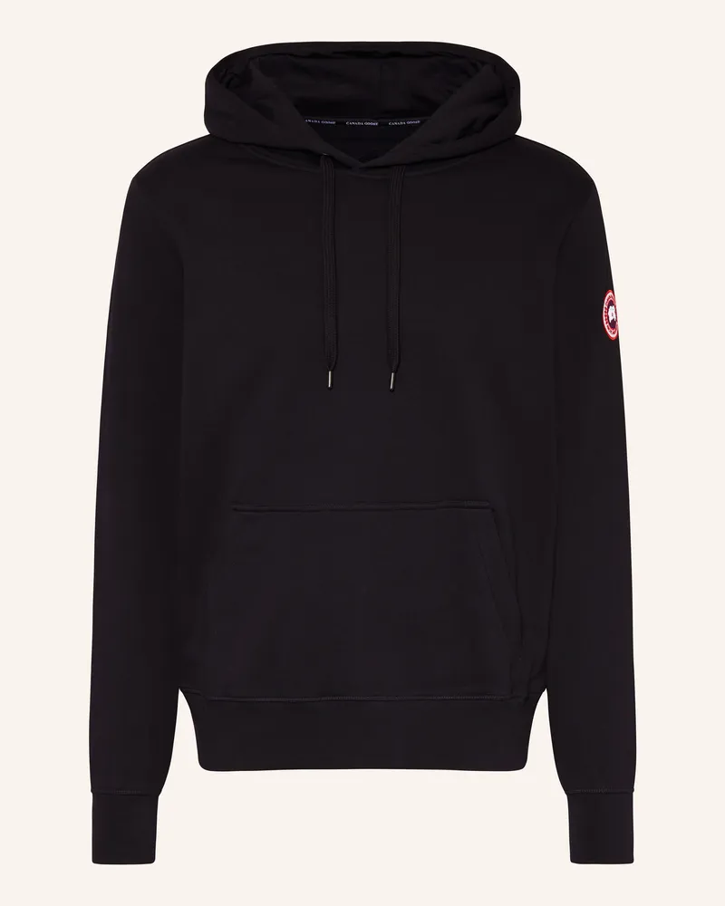Canada Goose Hoodie Huron schwarz Schwarz
