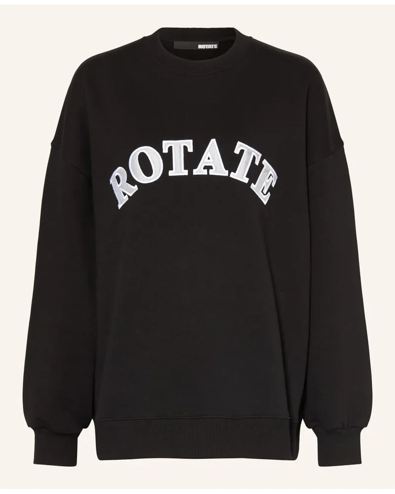 ROTATE Birger Christensen Sweatshirt Schwarz