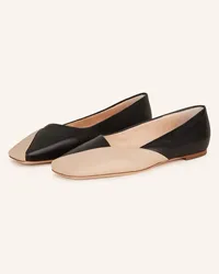 Attilio Giusti Leombruni Ballerinas RINA - SCHWARZ/ NUDE Beige