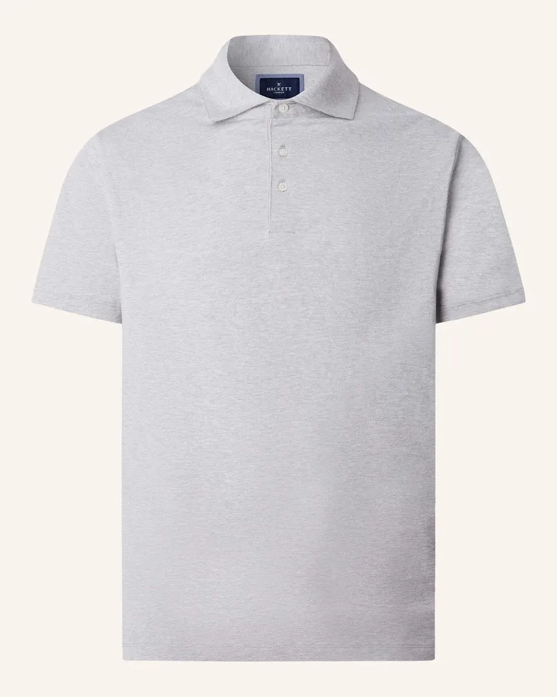 Hackett Poloshirt Pima Cotton Polo grau Hellgrau