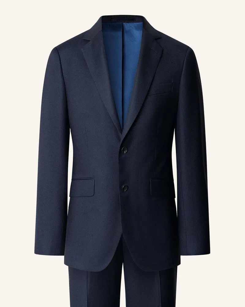 Hackett Anzug Sr Lp Birdseye W blau Dunkelblau