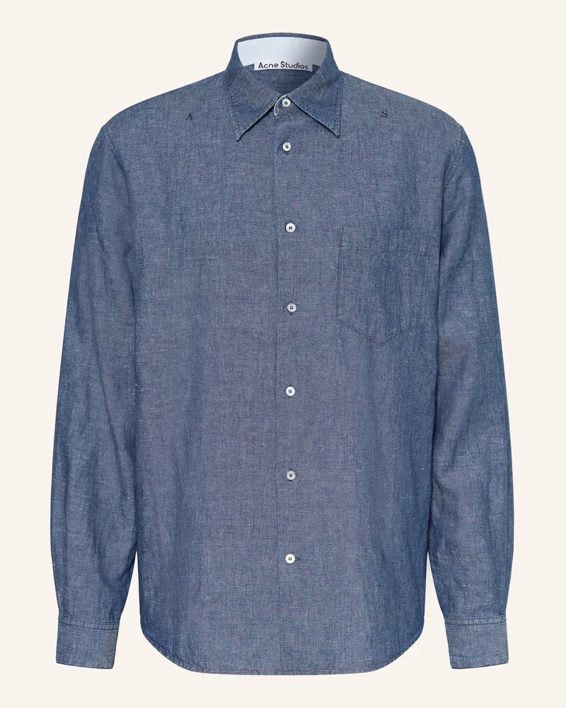 Acne Studios Jeanshemd Comfort Fit blau Blau