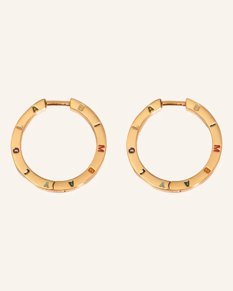 BIMBA Y LOLA Creolen gold Gold