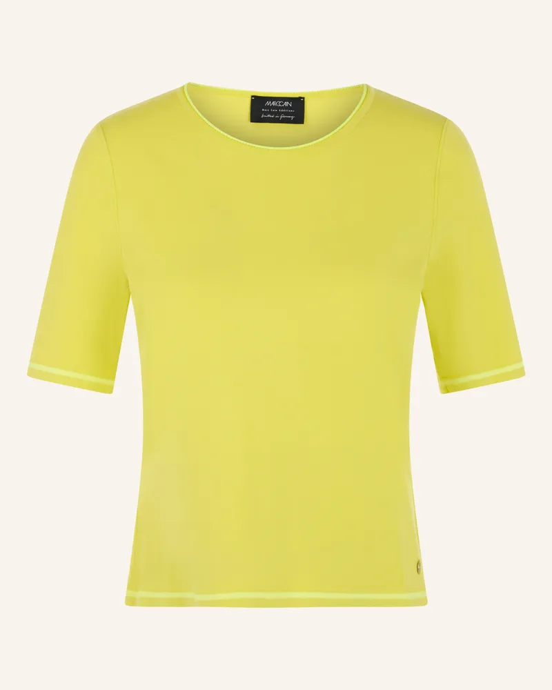 Marc Cain Pullover mit Glitzergarn Gelb
