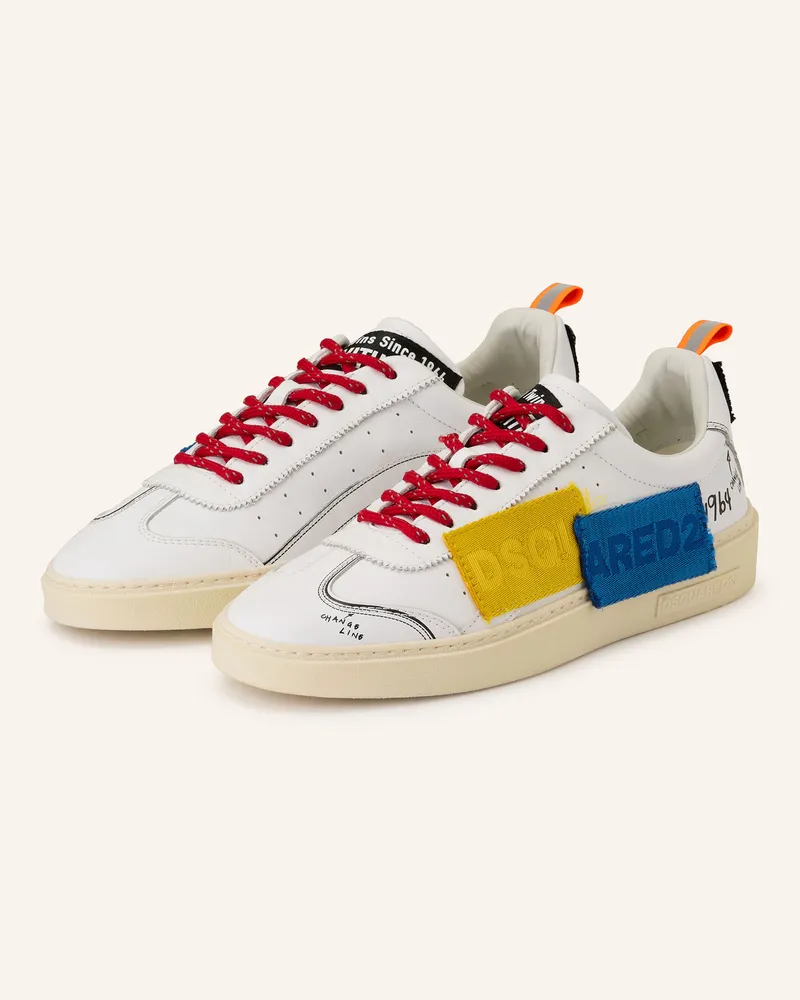Dsquared2 Sneaker weiss Weiss