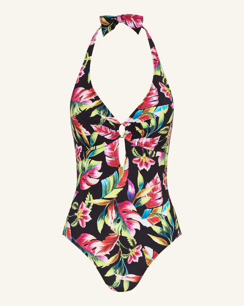 Lidea Neckholder-Badeanzug EXOTIC BLAZE Schwarz