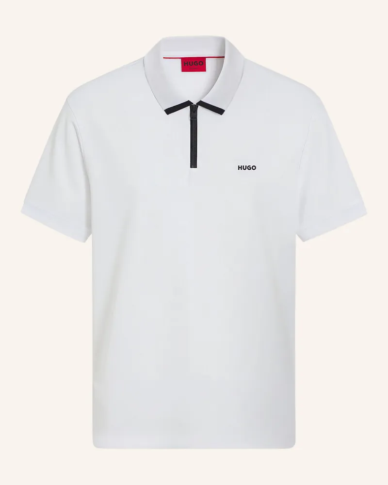 HUGO BOSS Poloshirt Dalomino Regular Fit weiss Weiss