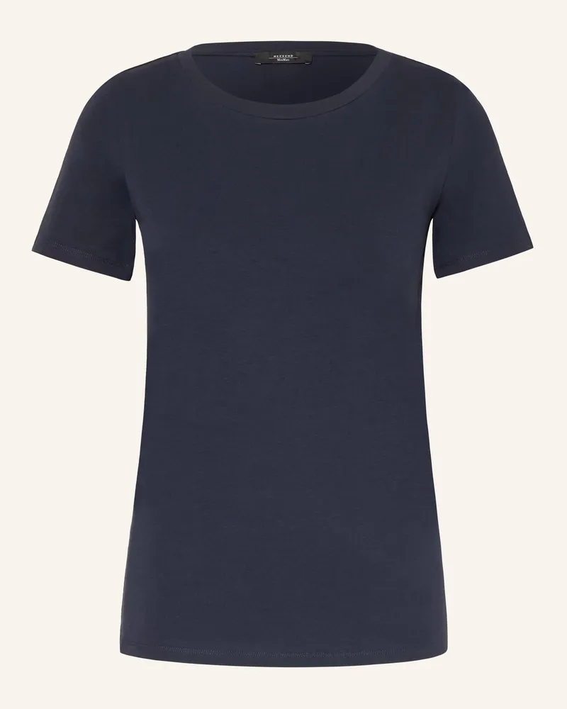 Max Mara T-Shirts Multib blau Dunkelblau