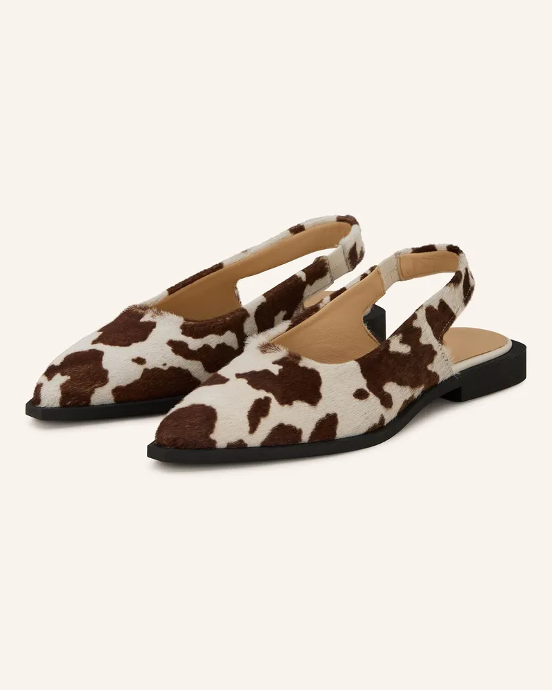 Copenhagen Slingballerinas CPH416 Ecru