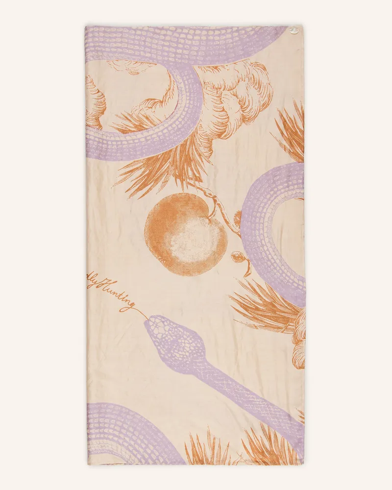 Friendly Hunting Seidentuch beige Beige