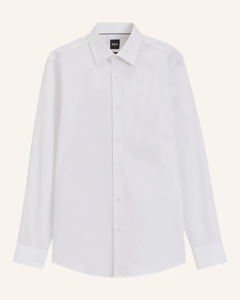 HUGO BOSS Hemd H-Hank-K-b1-c1-263 Slim Fit weiss Weiss