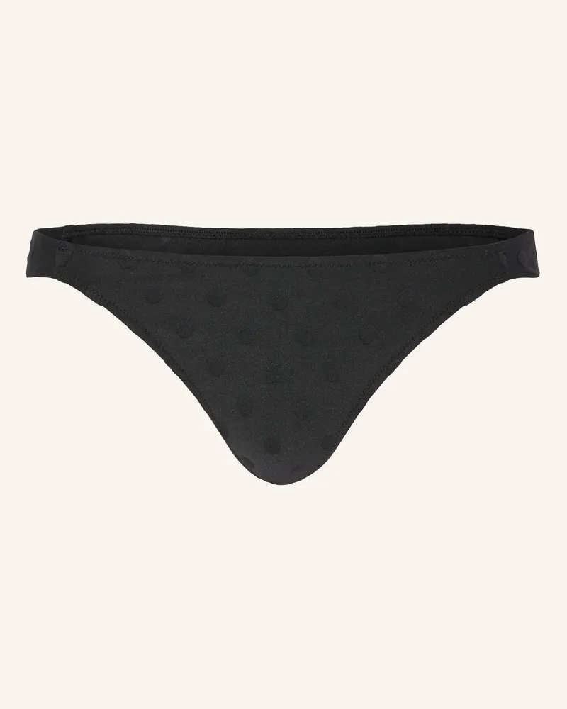 watercult Triangel-Bikini-Hose Modern Dots schwarz Schwarz