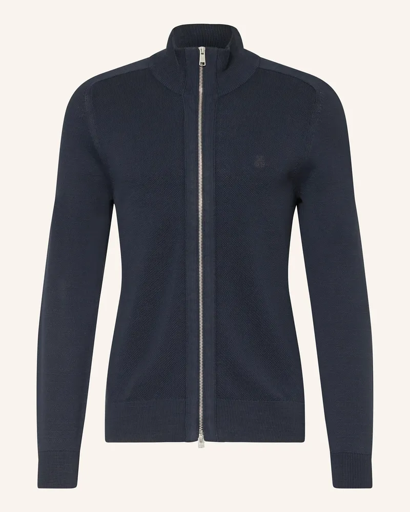 Marc O'Polo Strickjacke blau Dunkelblau