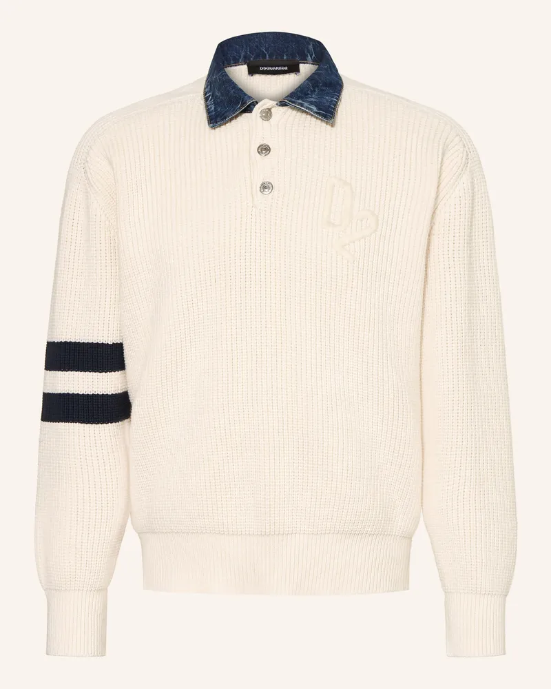 Dsquared2 Pullover weiss Ecru