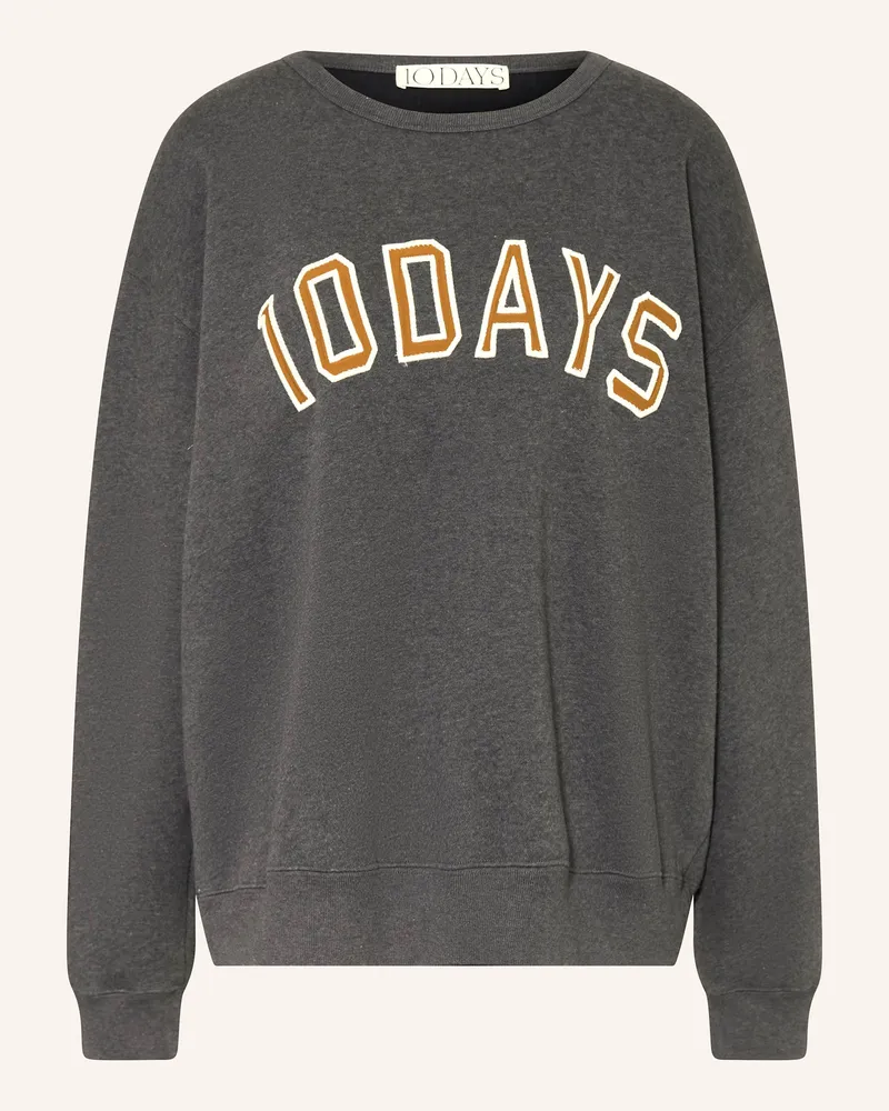 10Days Sweatshirt Dunkelgrau