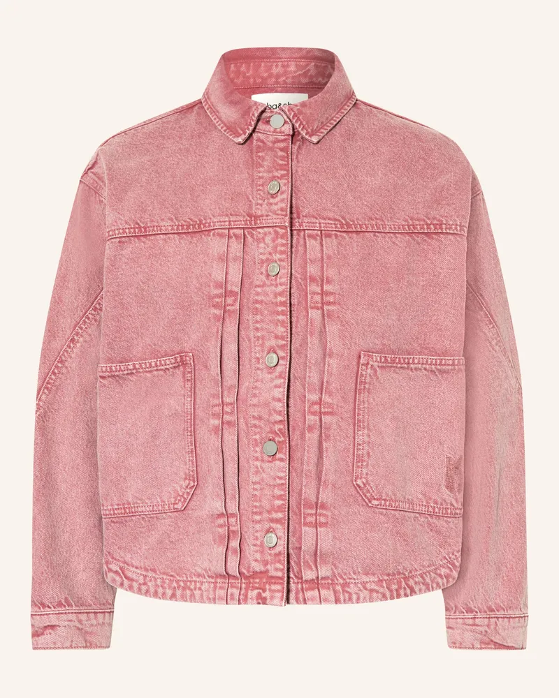 ba&sh Jeansjacke Runo pink Pink