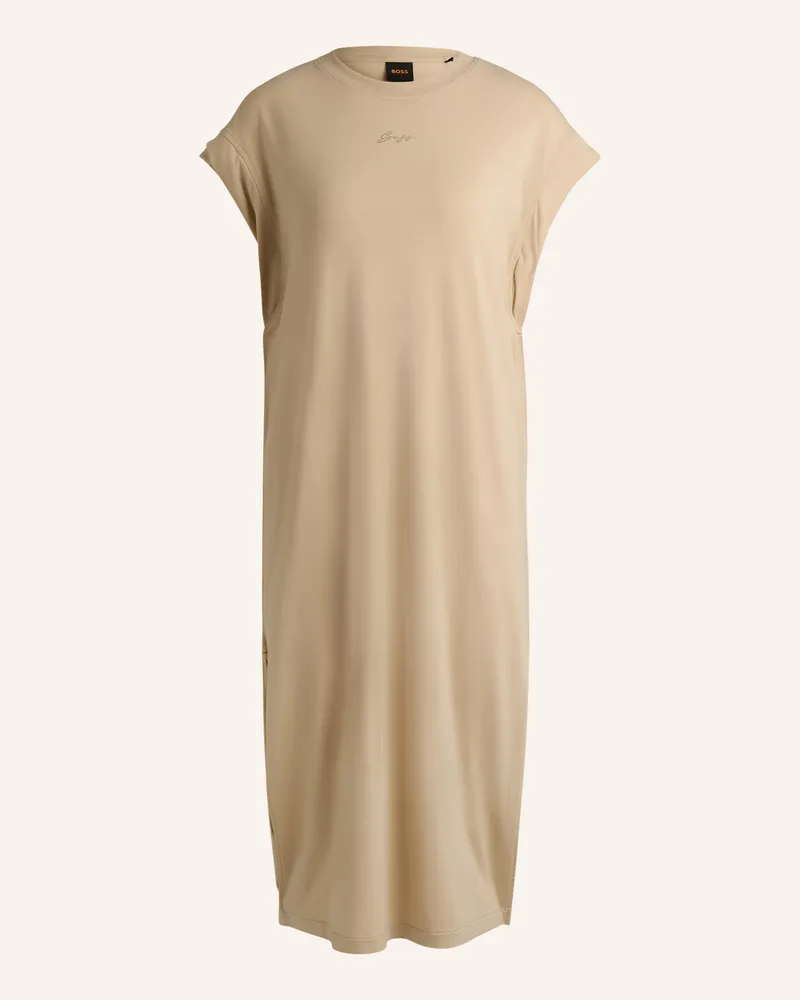 HUGO BOSS Jerseykleid Edress beige Beige