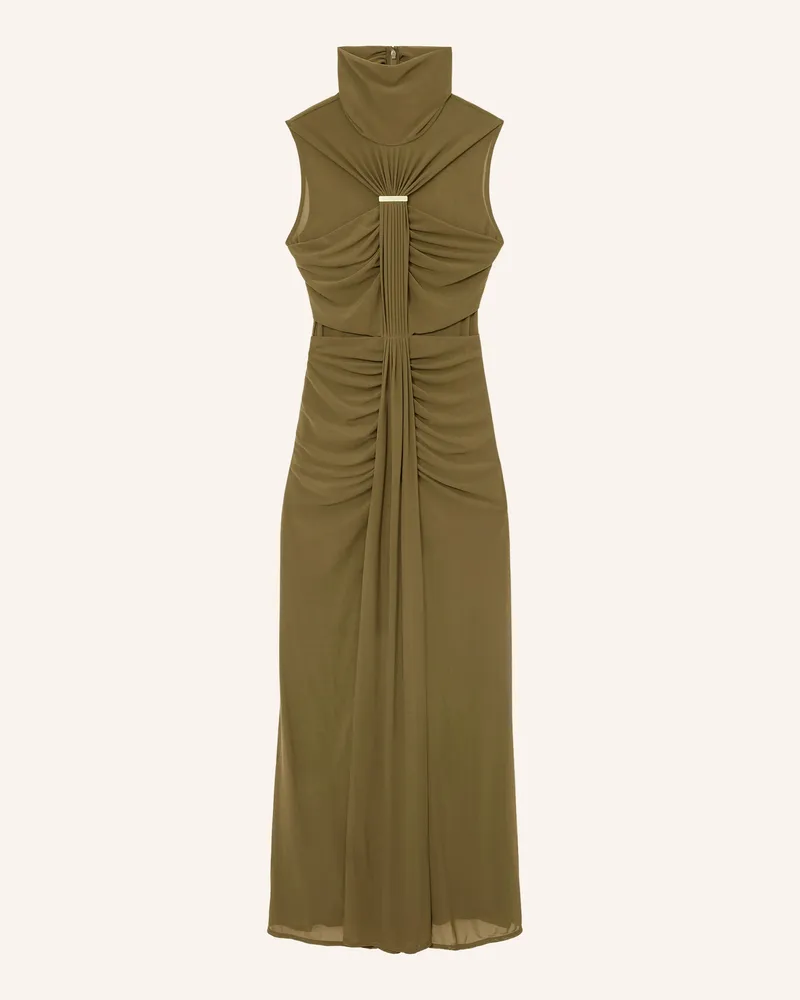 Reiss Mesh-Kleid Colette gruen Khaki