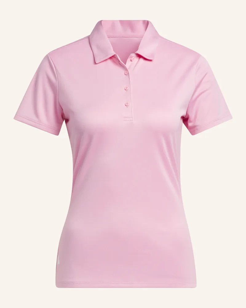adidas Solid Performance Short Sleeve Poloshirt Für Damen pink Rosa