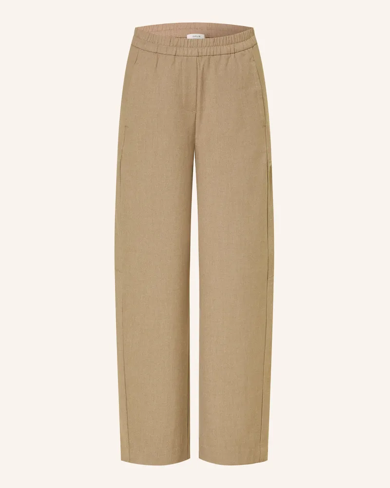 OPUS Hose Marou braun Beige