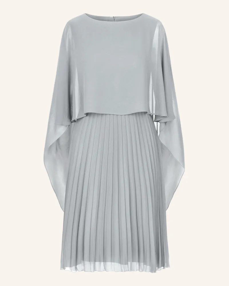 Apart Cocktailkleid mit Chiffoncape Hellblau