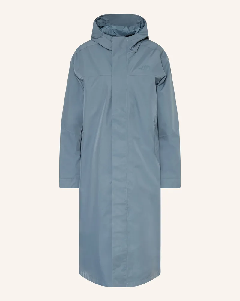 The North Face Regenmantel Nukabi grau Hellblau