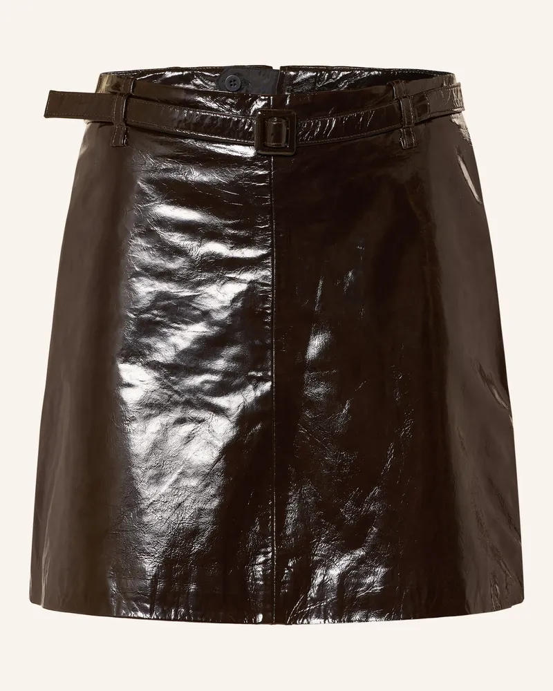 Y.A.S Lederrock Dunkelbraun