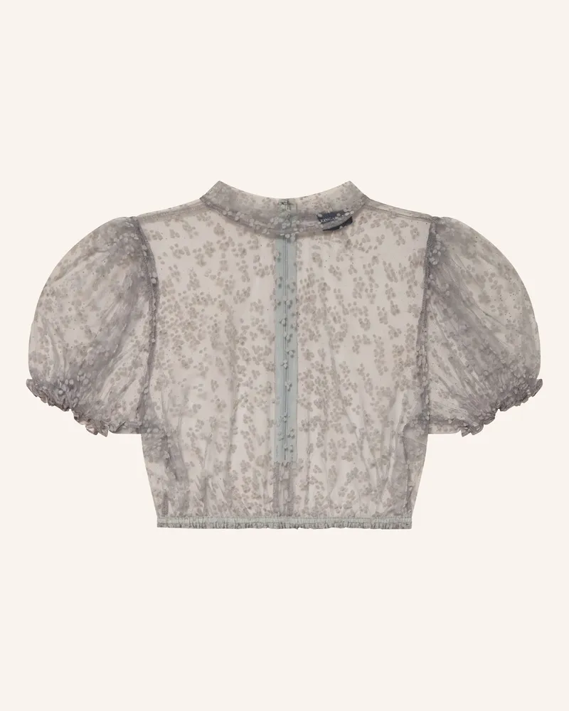 KINGA MATHE Dirndlbluse Leni grau Grau
