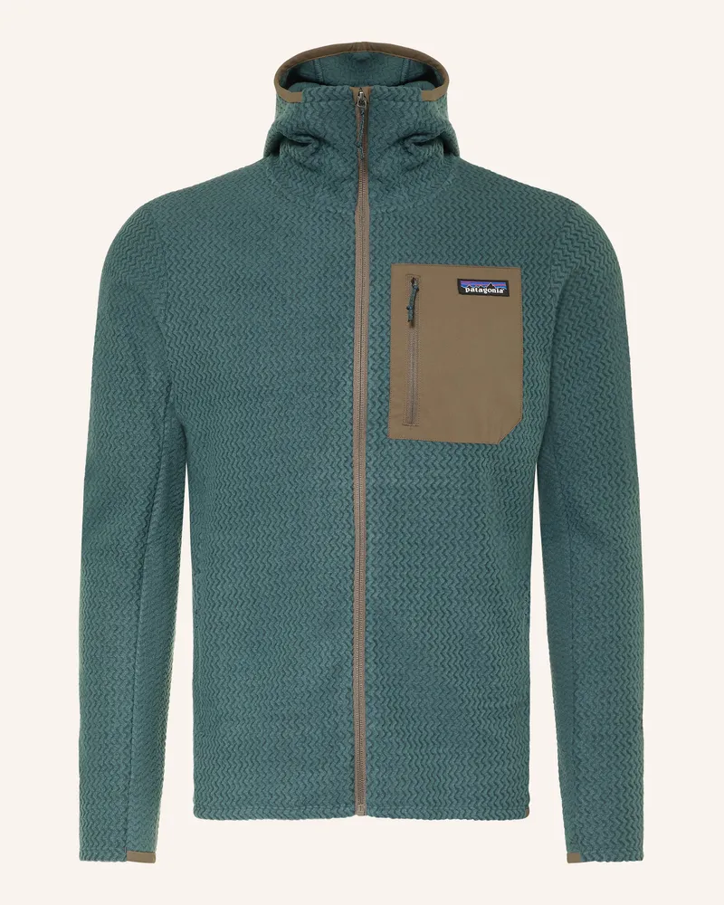 Patagonia Fleecejacke r1® Air blau Petrol