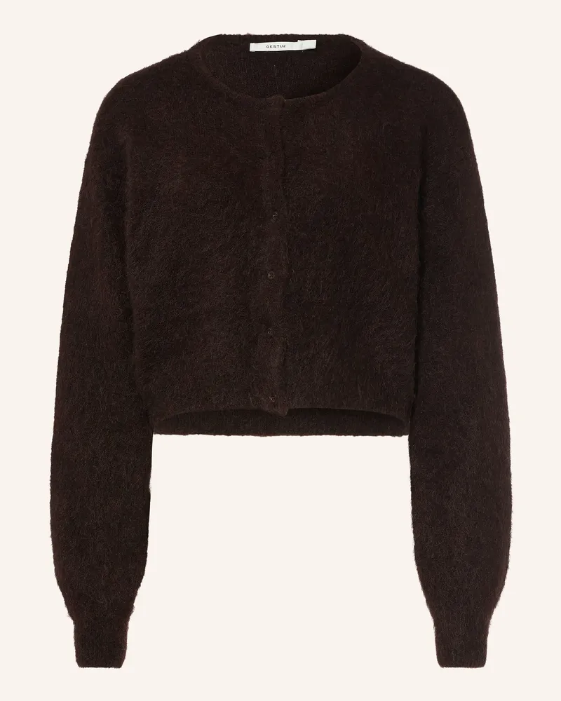 Gestuz Strickjacke Gzdebbie Mit Mohair braun Braun