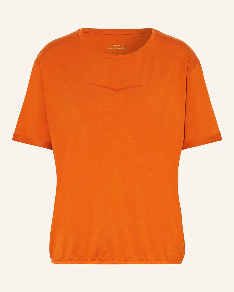 Venice Beach T-Shirt FREYA Dunkelorange