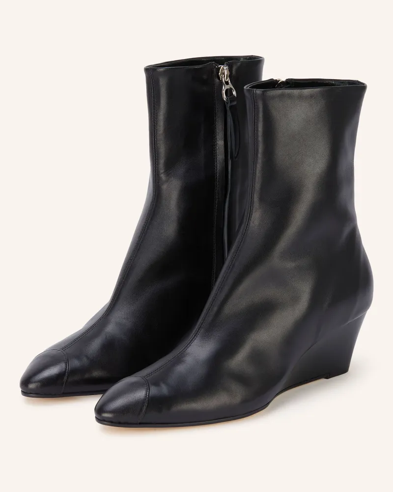 aeyde Stiefeletten schwarz Schwarz