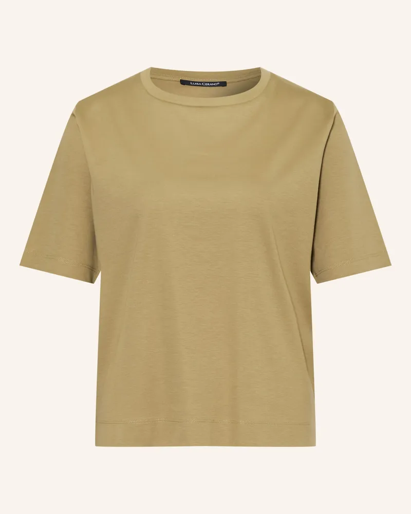Luisa Cerano T-Shirt gruen Khaki
