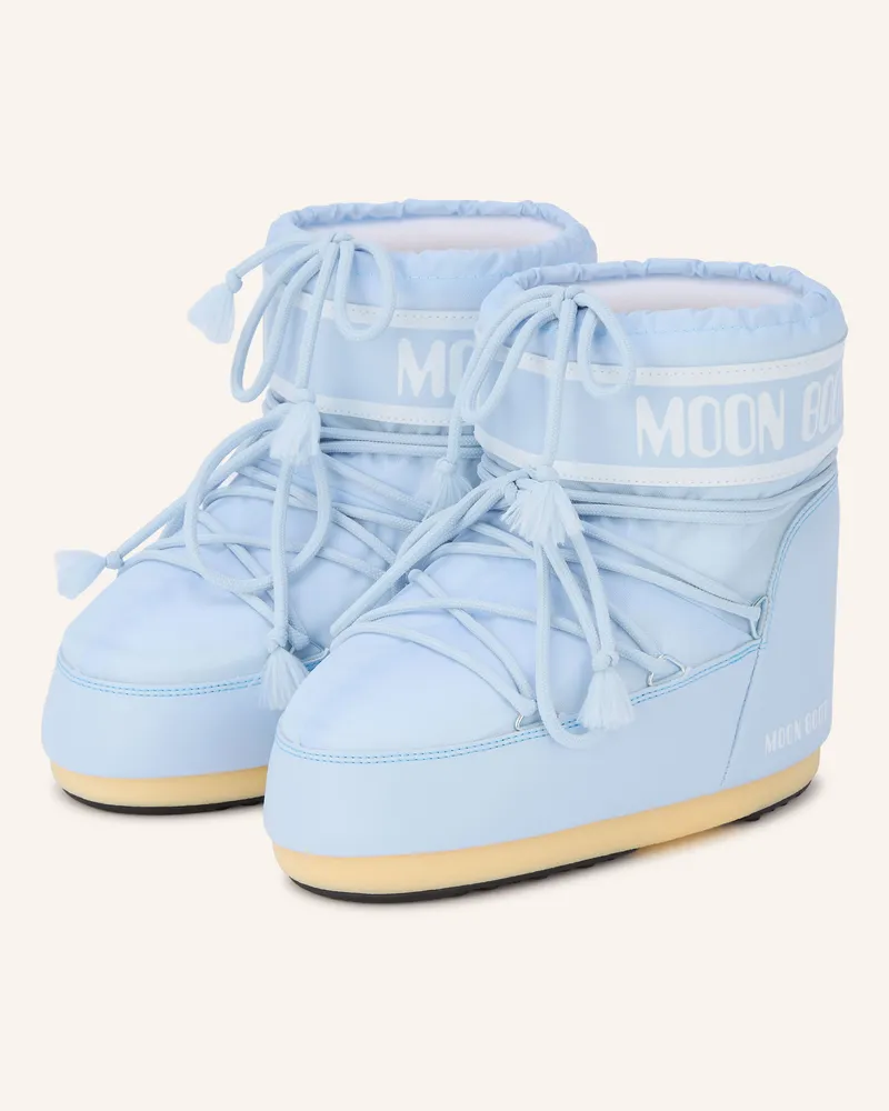 Moon Boot Moon Boots Icon Low blau Hellblau