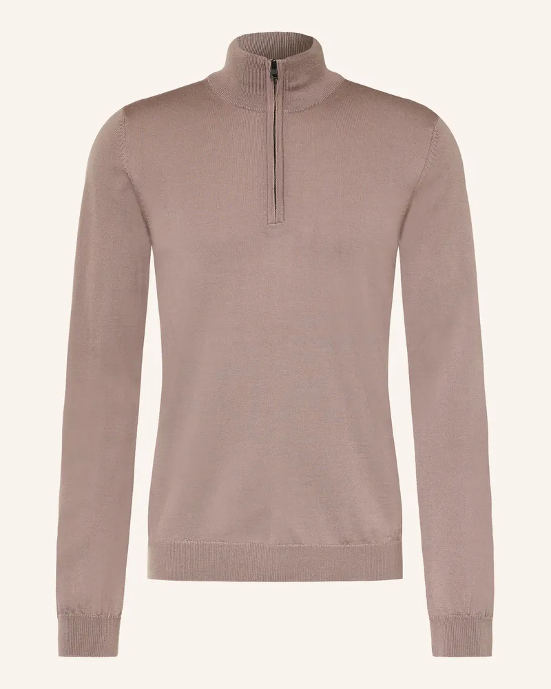 HUGO BOSS Troyer San Quirin beige Beige