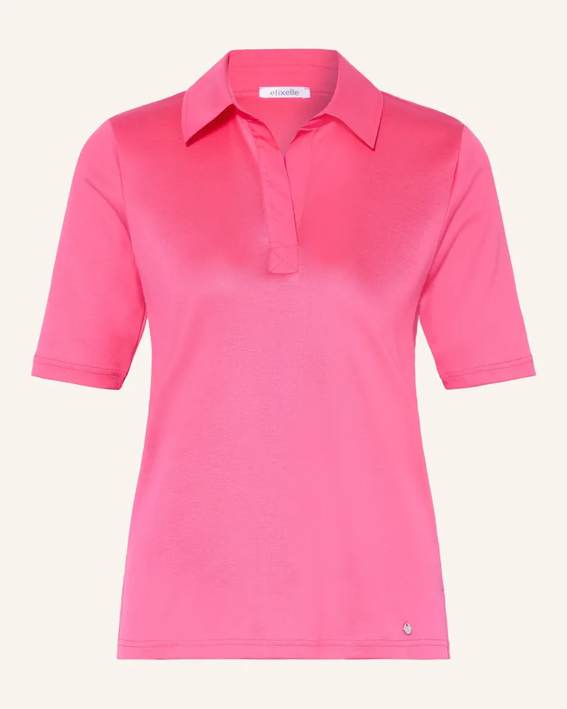 Efixelle Jersey-Poloshirt Pink