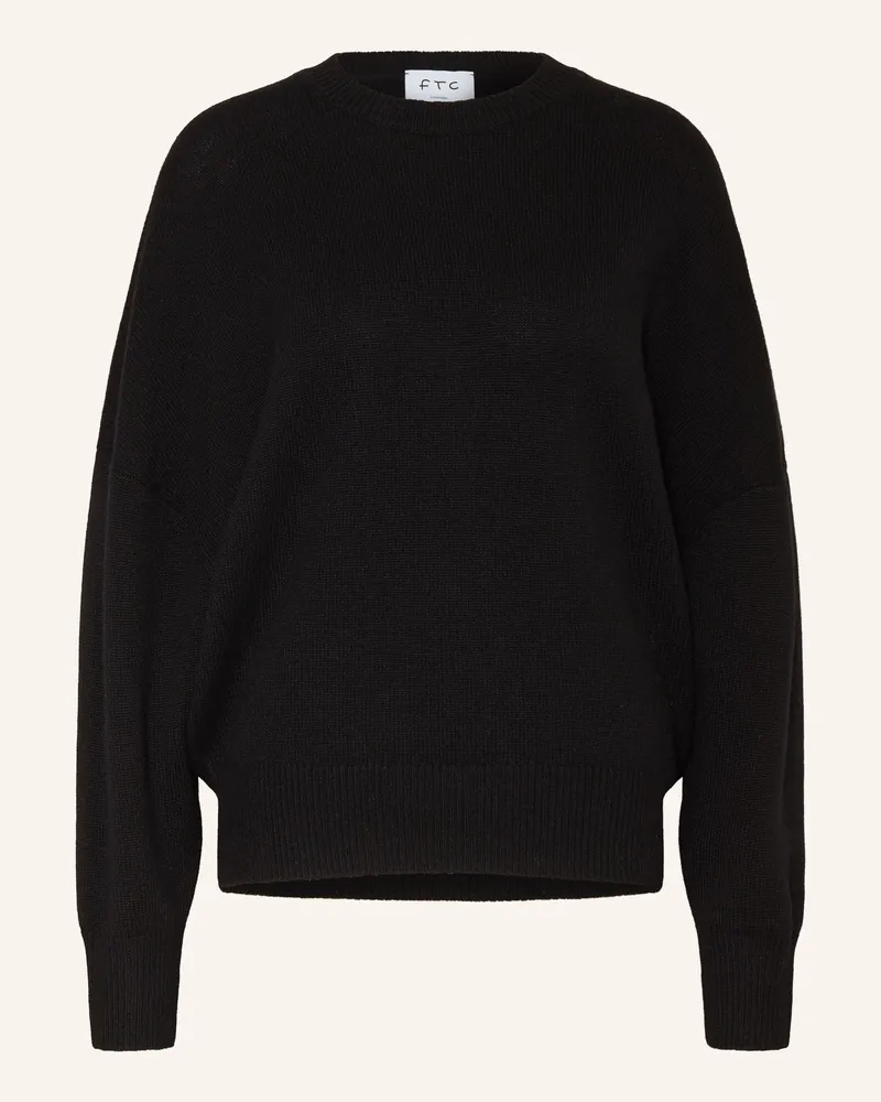 FTC Cashmere Cashmere-Pullover schwarz Schwarz