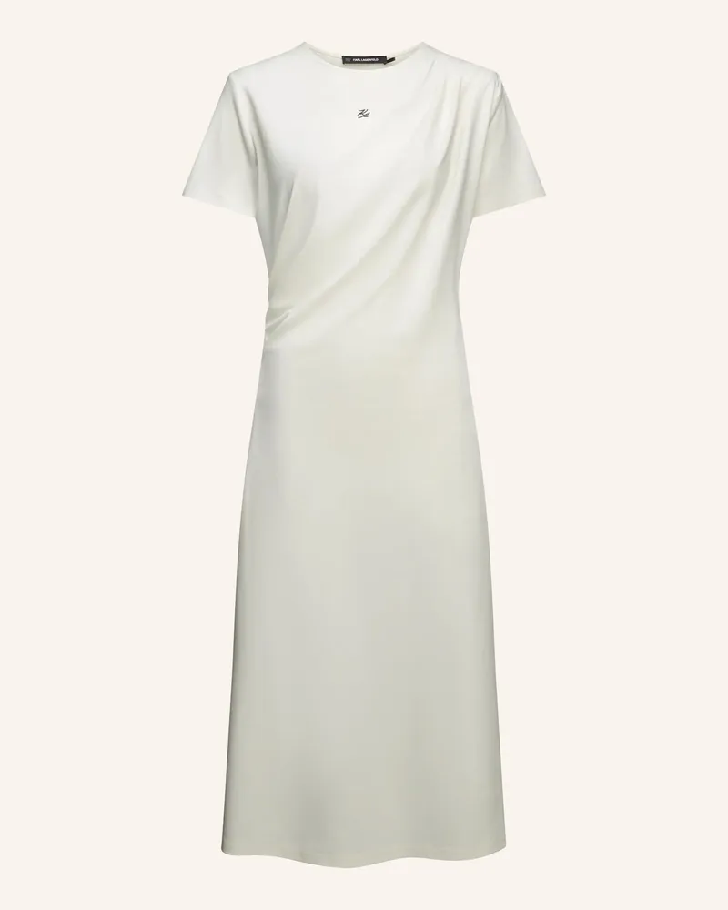 Karl Lagerfeld Kleid weiss Beige