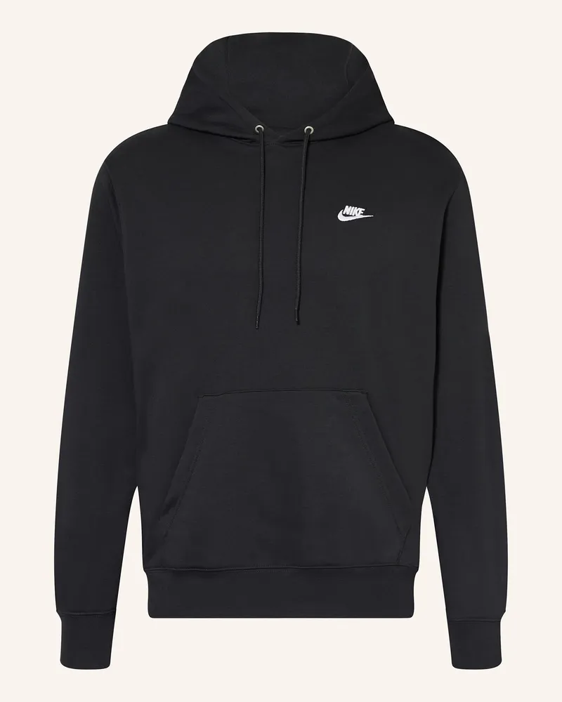 Nike Hoodie Club schwarz Schwarz