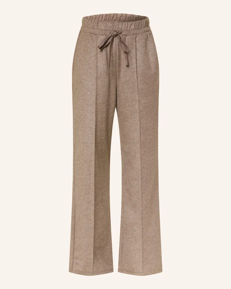 Max Mara Sweatpants Tenda braun Taupe