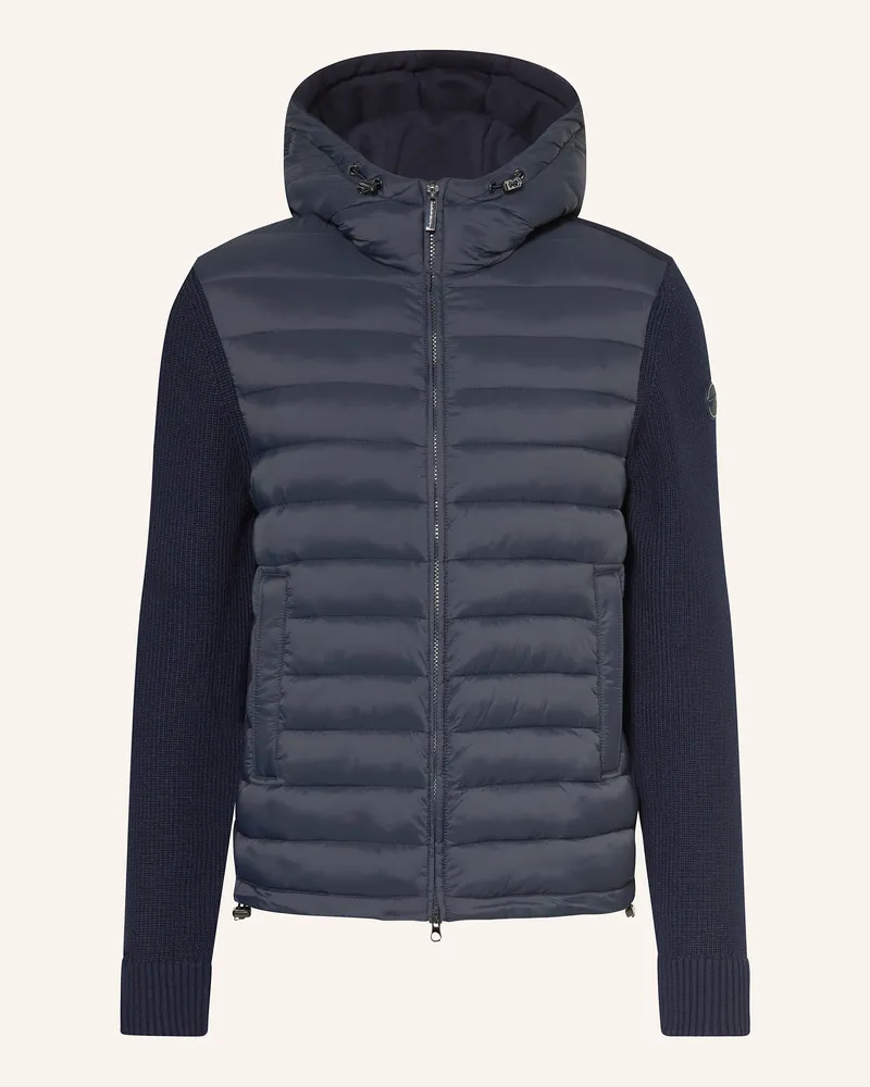 Colmar Steppjacke im Materialmix Dunkelblau